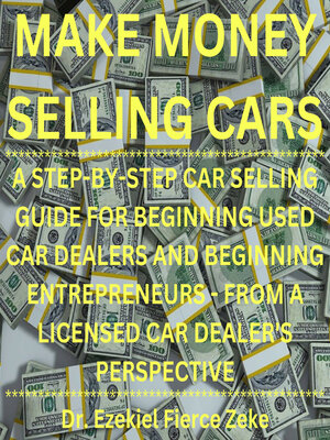 cover image of Make Money Selling Cars